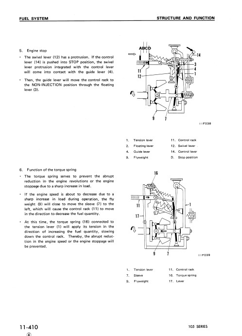 Komatsu 105 Engine Series Workshop Manual - Image 6