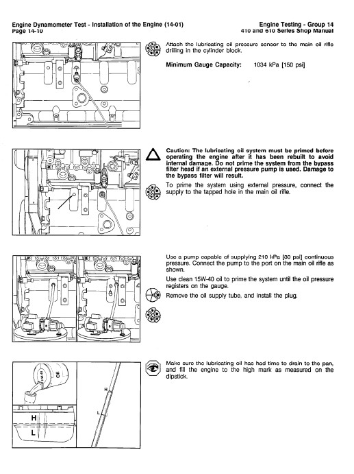 Komatsu KDC410, Komatsu KDC610 Engine Series Workshop Manual - Image 3