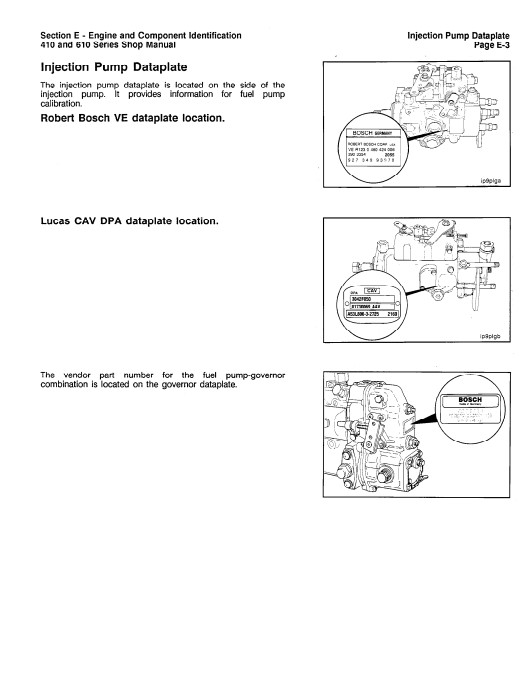 Komatsu KDC410, Komatsu KDC610 Engine Series Workshop Manual - Image 6