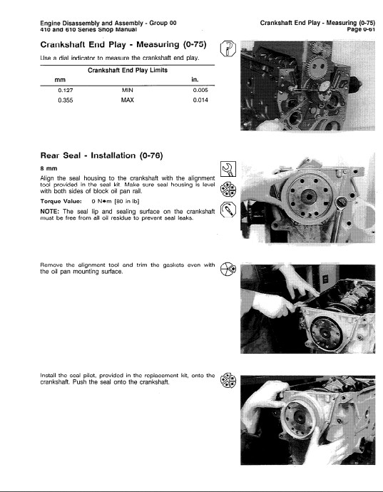 Komatsu KDC410, Komatsu KDC610 Engine Series Workshop Manual - Image 7