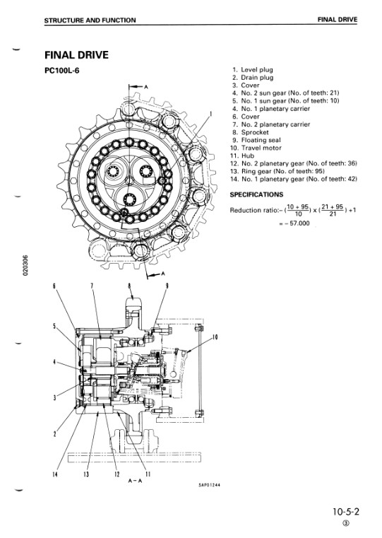 Komatsu PC100-6, Komatsu PC100L-6, Komatsu PC120LC-6, Komatsu PC130-6 Workshop Repair Manual - Image 4