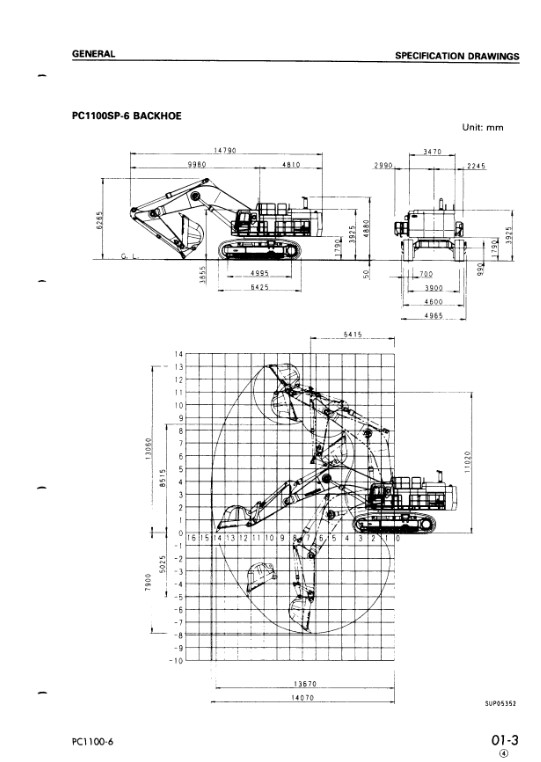 Komatsu PC1100-6, Komatsu PC1100SP-6, Komatsu PC1100LC-6 Workshop Repair Manual - Image 5