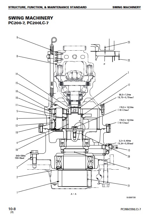 Komatsu PC200-7, Komatsu PC200LC-7, Komatsu PC220-7, Komatsu PC220LC-7 Workshop Repair Manual - Image 6
