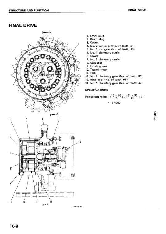 Komatsu PC200-6, Komatsu PC210-6, Komatsu PC220-6, Komatsu PC230-6 Series Workshop Repair Manual - Image 6