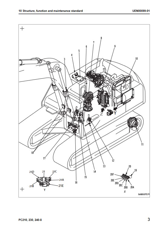 Komatsu PC210-8, Komatsu PC230-8, Komatsu PC240-8 Workshop Repair Manual - Image 4