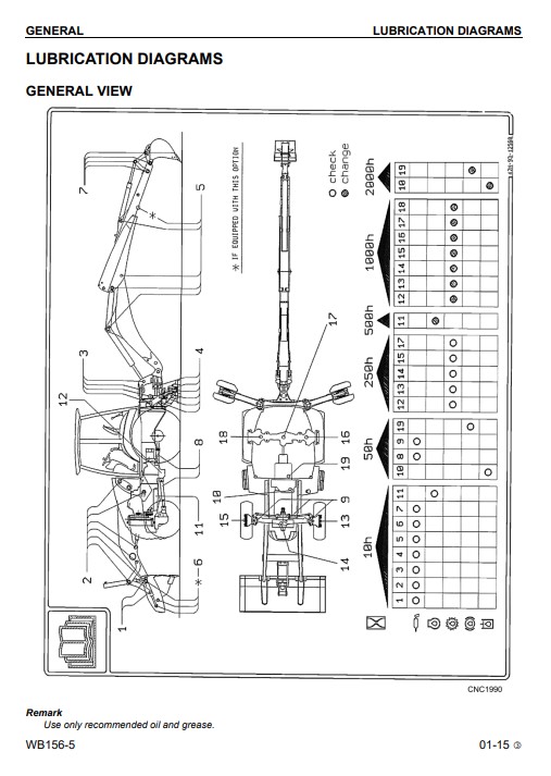 Komatsu WB156-5 USA Backhoe Loader Workshop Manual - Image 7
