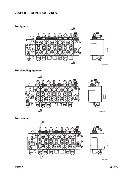 Komatsu WB97R-2 Backhoe Loader Workshop Manual - Image 4