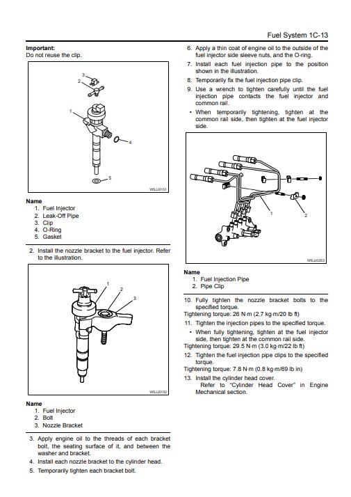 Isuzu A1-4JJ1 Industrial Engine Workshop Manual - Image 3
