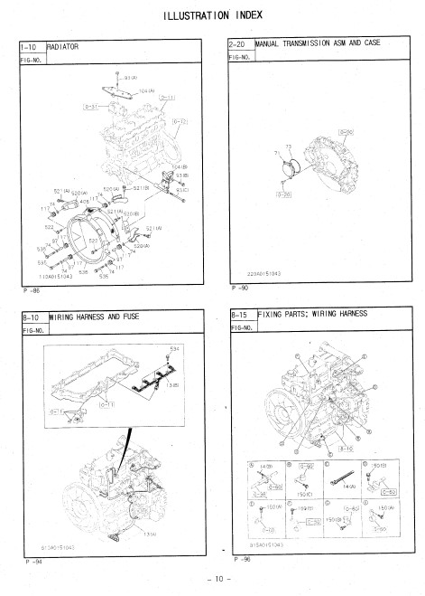 Isuzu 4HK1 Engine Parts Catalog - Image 4