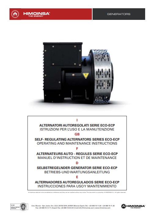 himoinsa generator fault codes