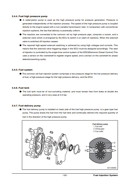 Doosan DV11 Diesel Engine Workshop Manual - Image 3