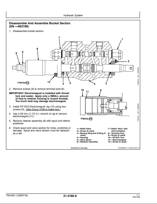 John Deere 300D , John Deere 310D, John Deere 315D Backhoe Loaders Repair Technical Manual - Image 4