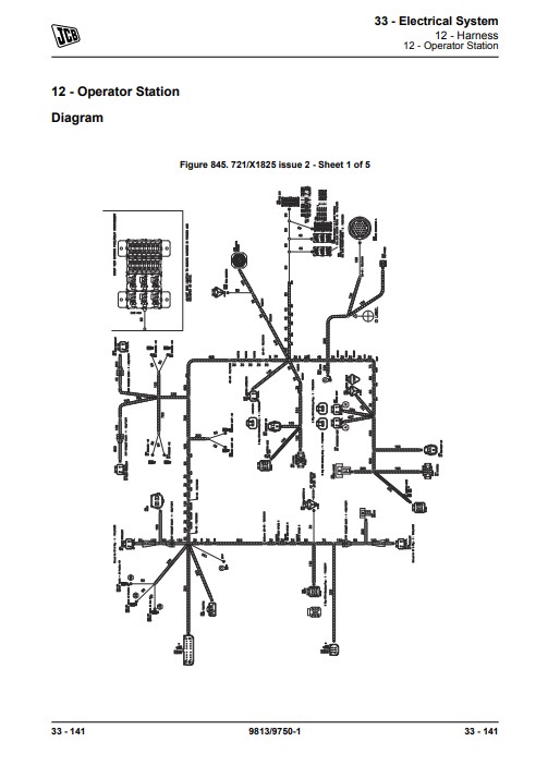 JCB 135 Skid Steer Loader Service Repair Manual - Image 7