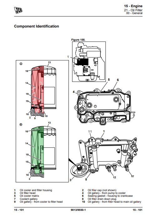 JCB JS145W, JCB JS160W, JCB JS20MH Wheeled Excavator Service Repair Manual - Image 5