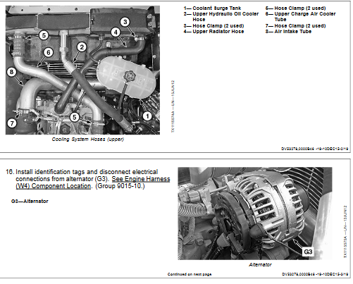 John Deere 160GLC Excavator Repair Technical Manual - Image 6