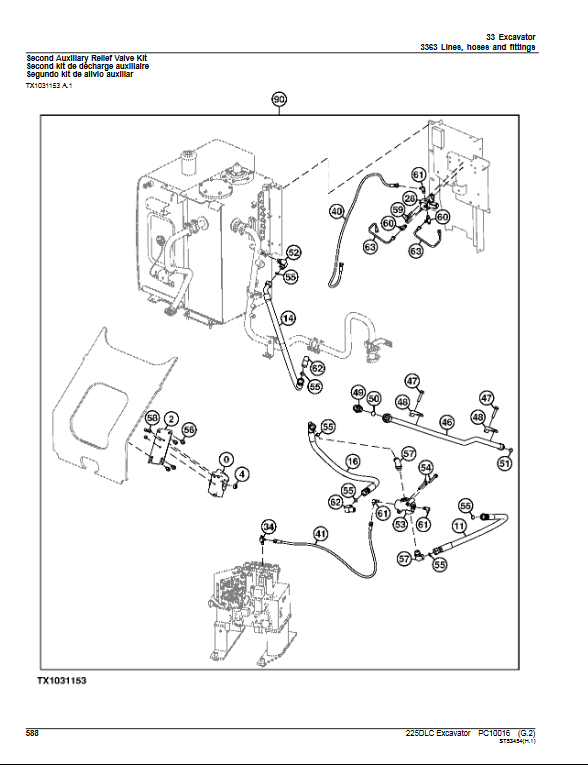 John Deere 225DLC Excavator Parts Catalog - Image 4