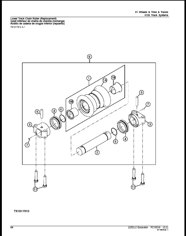 John Deere 225DLC Excavator Parts Catalog - Image 6