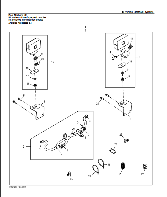 John Deere 320D Skid Steer Loader Parts Manual - Image 5