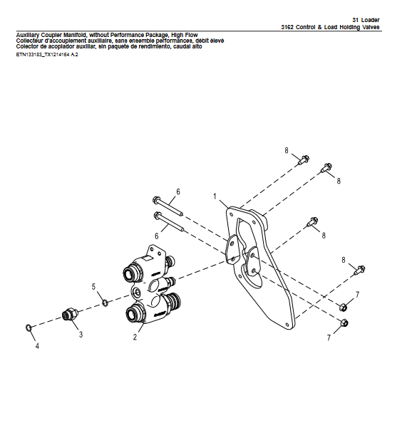 John Deere 332G Skid Steer Parts Manual - Image 4