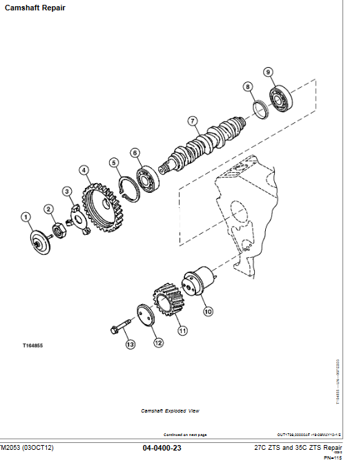 John Deere 27C ZTS and John Deere 35C ZTS Excavator Repair Technical Manual - Image 5