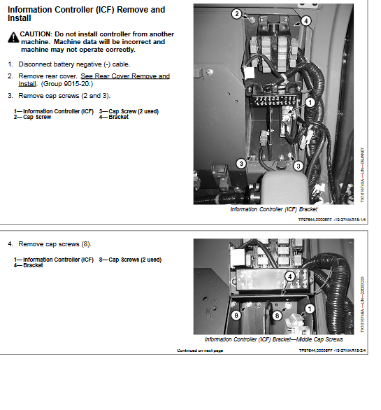 John Deere 135D Excavator Operation and Test Manual - Image 4