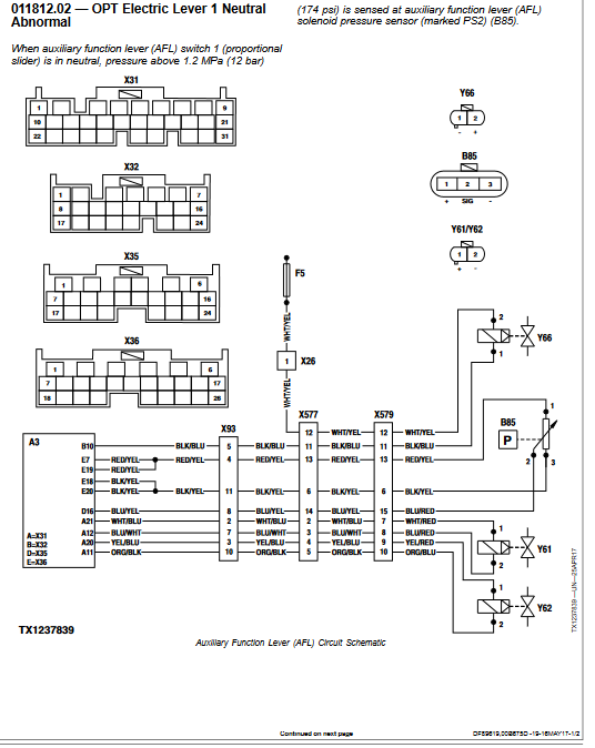 John Deere 85G Excavator Operation and Test Manual - Image 3