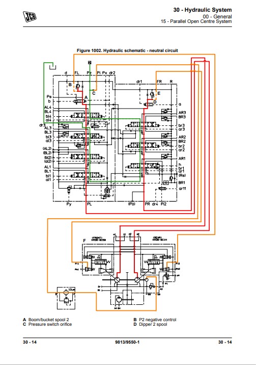 JCB JS145W, JCB JS160W, JCB JS20MH Wheeled Excavator Service Repair Manual - Image 6