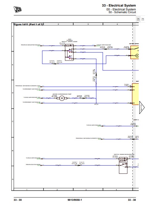 JCB JS145W, JCB JS160W, JCB JS20MH Wheeled Excavator Service Repair Manual - Image 7
