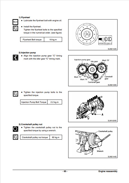Doosan Diesel Engine 5.8Liter DB58S Service Repair Manual - Image 5