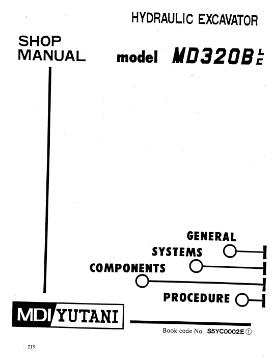 Kobelco MD320BLC Excavator Workshop Repair Manual - Image 4