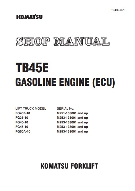 komatsu engine manual pdf
