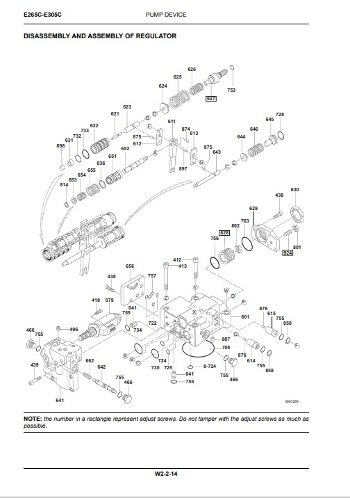 New holland excavator