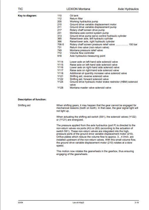 Claas Lexion 470 Claas Lexion 420 Technical Workshop Manual - Image 5