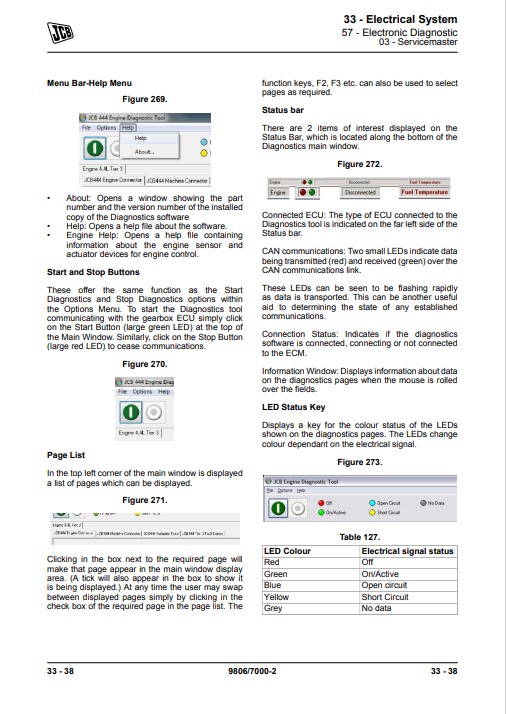 JCB T2-3 Elec Engine 4 Cyl Service Repair Manual - Image 5