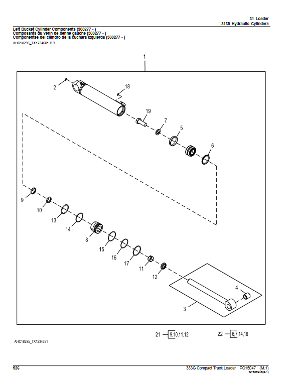 John Deere 333G Compact Track Loader Parts Manual - Image 6