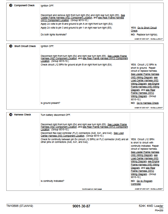 John Deere 524K 4WD Loader Engine 6068HDW74 (T3) Operation and Test Technical Manual - Image 3