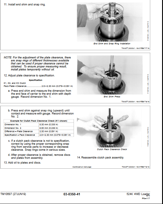 John Deere 524K 4WD Loader Engine 6068HDW74 Repair Technical Manual - Image 3