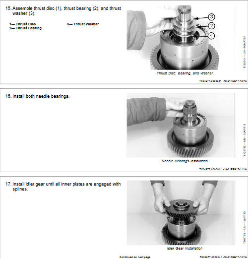 John Deere 544K 4WD Loader Engine 6068HDW74 Repair Technical Manual - Image 3
