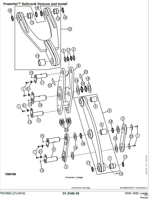 John Deere 544K 4WD Loader Engine 6068HDW74 Repair Technical Manual - Image 5
