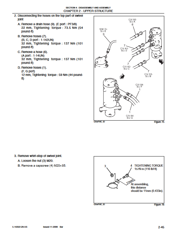 Kobelco 70SR Excavator Service Repair Manual - Image 4
