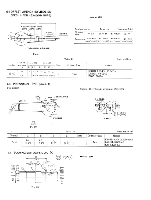 Kobelco K904E, Kobelco K905A Excavator Service Repair Manual - Image 5