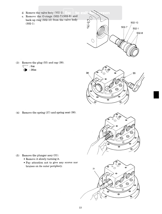 Kobelco SK025SR , Kobelco SK030SR , Kobelco SK035SR Excavator Service Repair Manual - Image 6