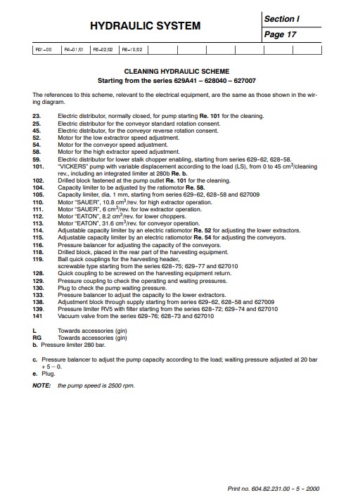 New holland service manual
