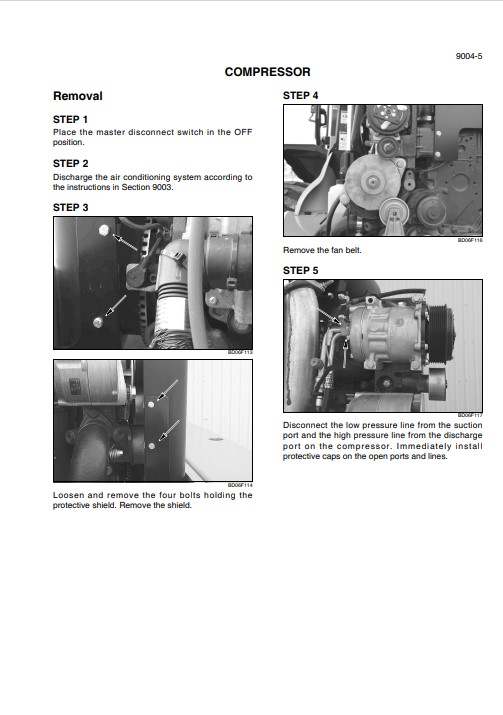 NEW HOLLAND W170C Wheel Loader Service Repair Manual - Image 5