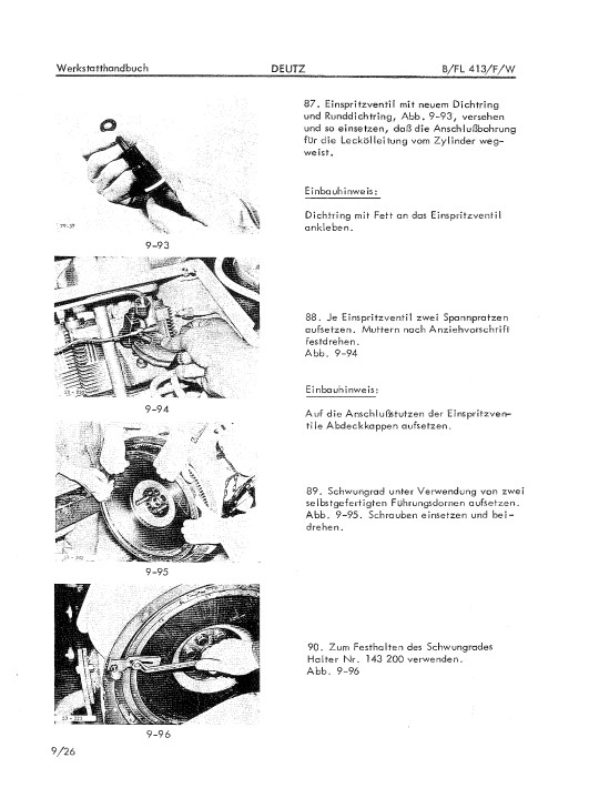 Deuts B/FL 413/f/W Engine Workshop Repair Manual - Image 4