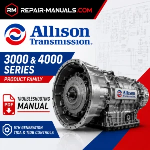 Allison 3000-4000 Series Product Family Troubleshooting Manual TS7149EN PDF