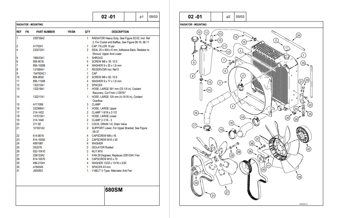 case 580 super m parts catalog