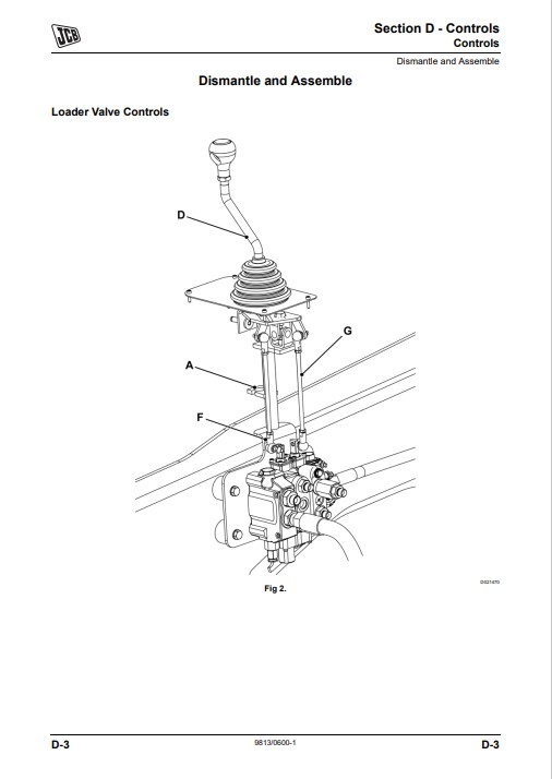 JCB 2DX Backhoe Loader Service Repair Manual - Image 3