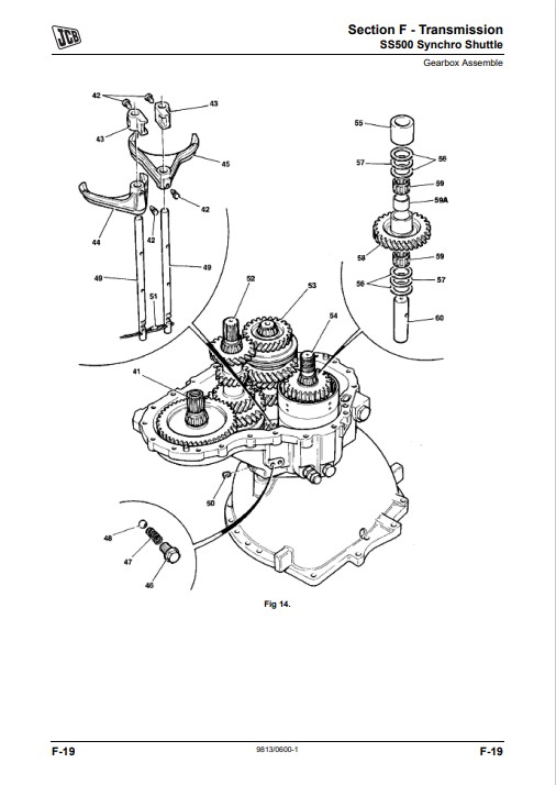 JCB 2DX Backhoe Loader Service Repair Manual - Image 5