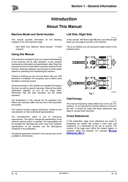 JCB 2DX Backhoe Loader Service Repair Manual - Image 6